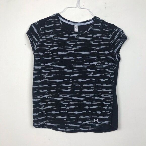 Under Armour Mesh Run Tee Shirt S Athletic Gym Training Tennis Golf Top 1309454 - Picture 11 of 15